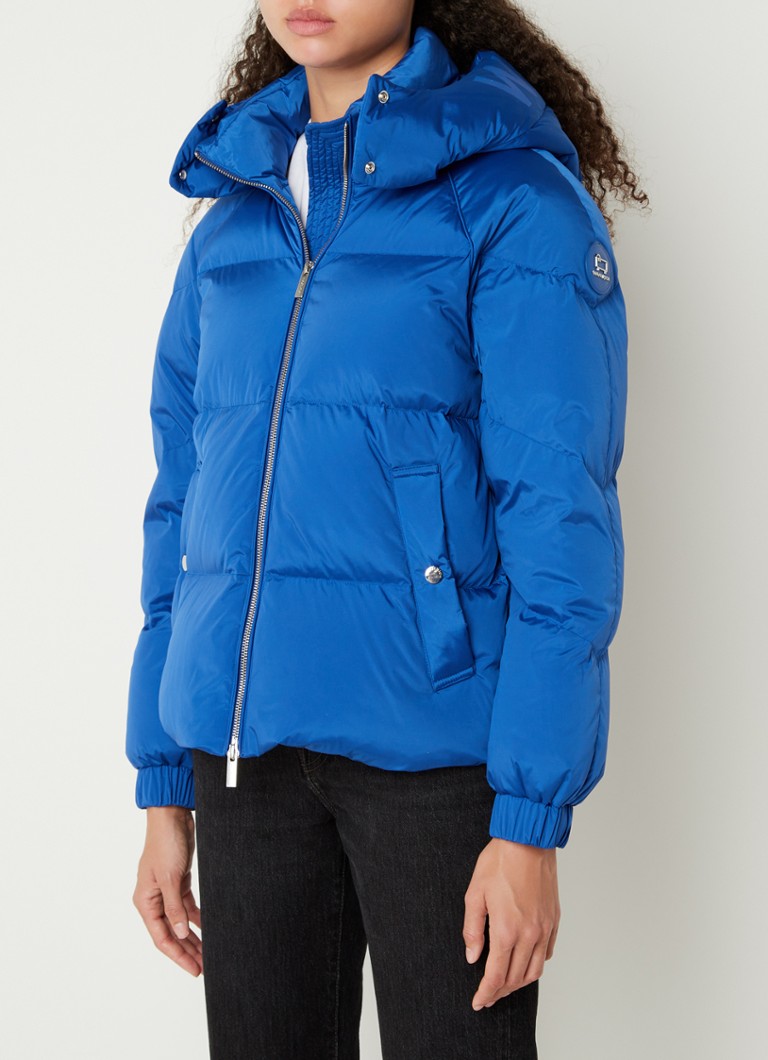 straal Lee Thermisch Woolrich Alsea cropped puffer jas met afneembare capuchon • Royalblauw • de Bijenkorf straal Lee Thermisch Woolrich Alsea cropped puffer jas met afneembare capuchon • Royalblauw • de Bijenkorf