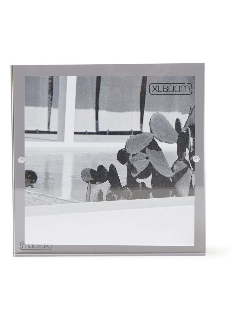 XLBoom - Acrylic Magnetic fotolijst 18 x 18 cm - Lichtgrijs