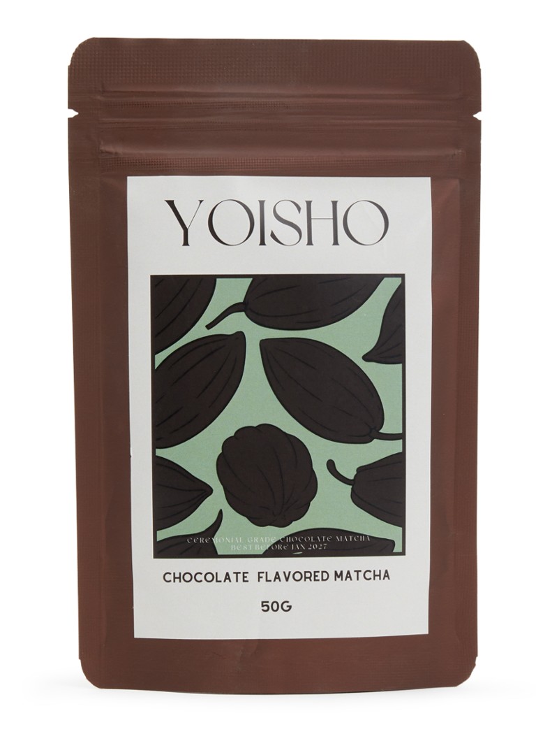 Yoisho Matcha - Chocolate matcha 50 gram - Groen