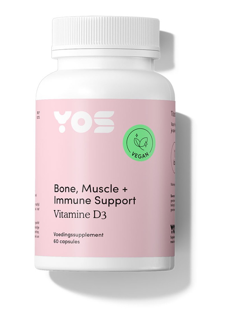 YOS - Bone, Muscle + Immune Support Vitamine D3 - voedingssupplement - null