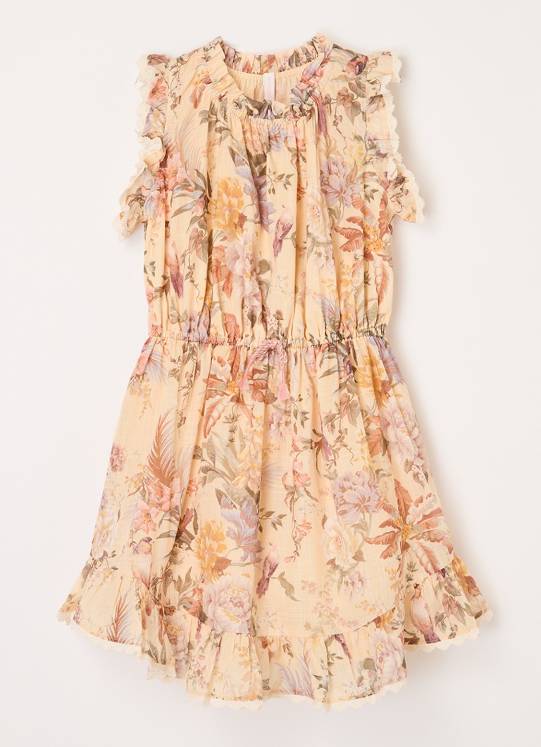 Zimmermann - Tallow jurk met bloemenprint - Creme