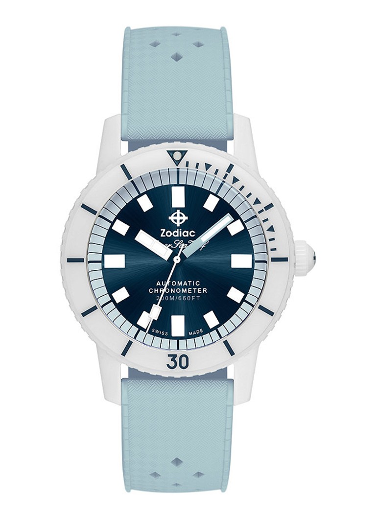 Zodiac - Compression Diver horloge ZO9590 - Wit
