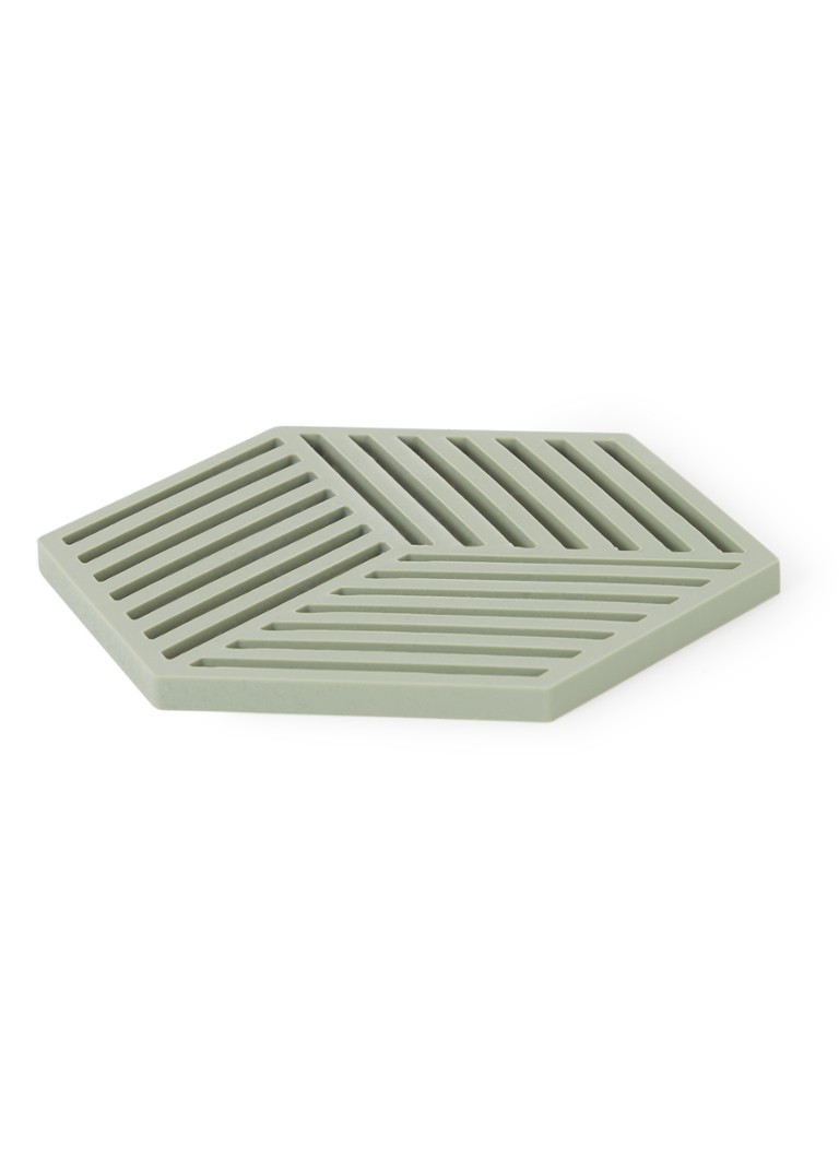 Zone - Hexagon onderzetter - Groen