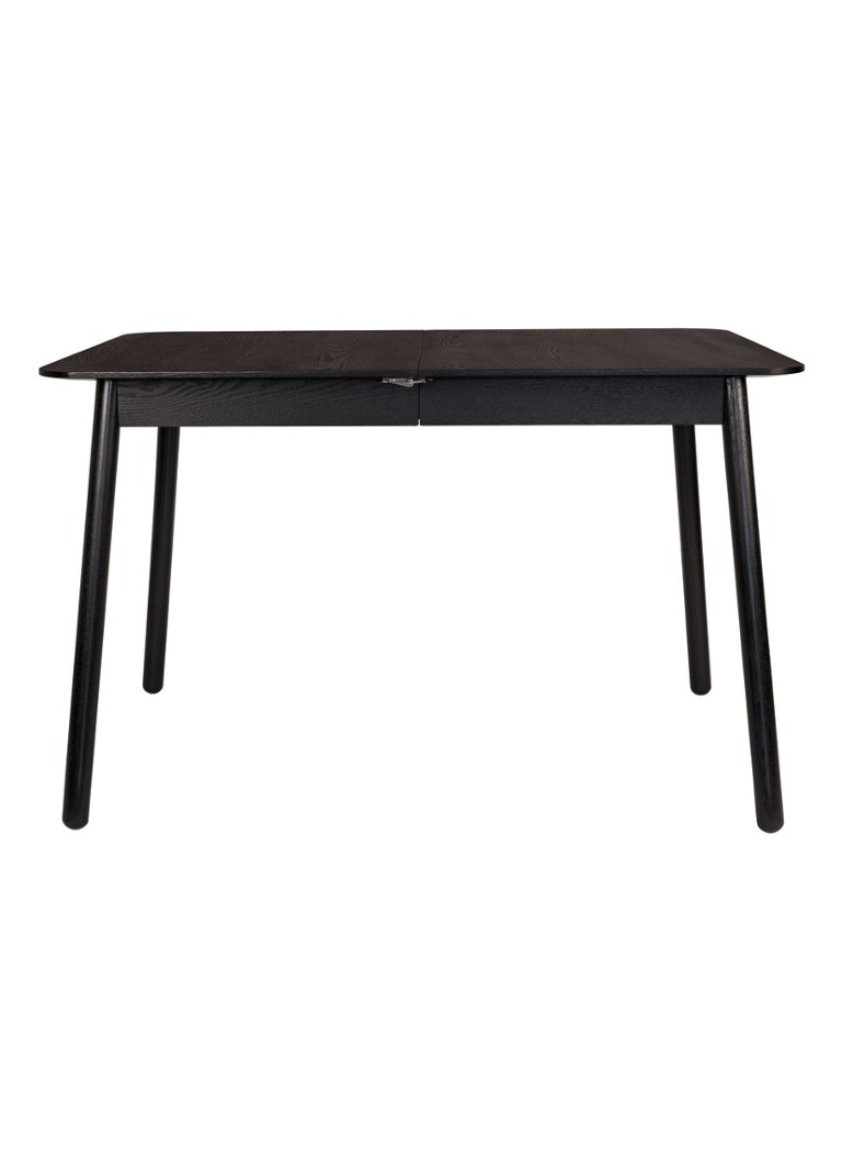 Zuiver Glimps uitschuifbare tafel 120/162x80 • Zwart • de Bijenkorf