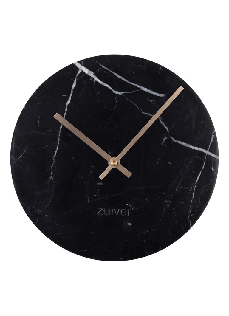 Zuiver - Marble Time klok - Zwart