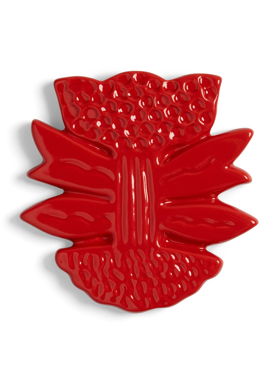 &Klevering Blume onderzetter set van 4 - detail 4 rood