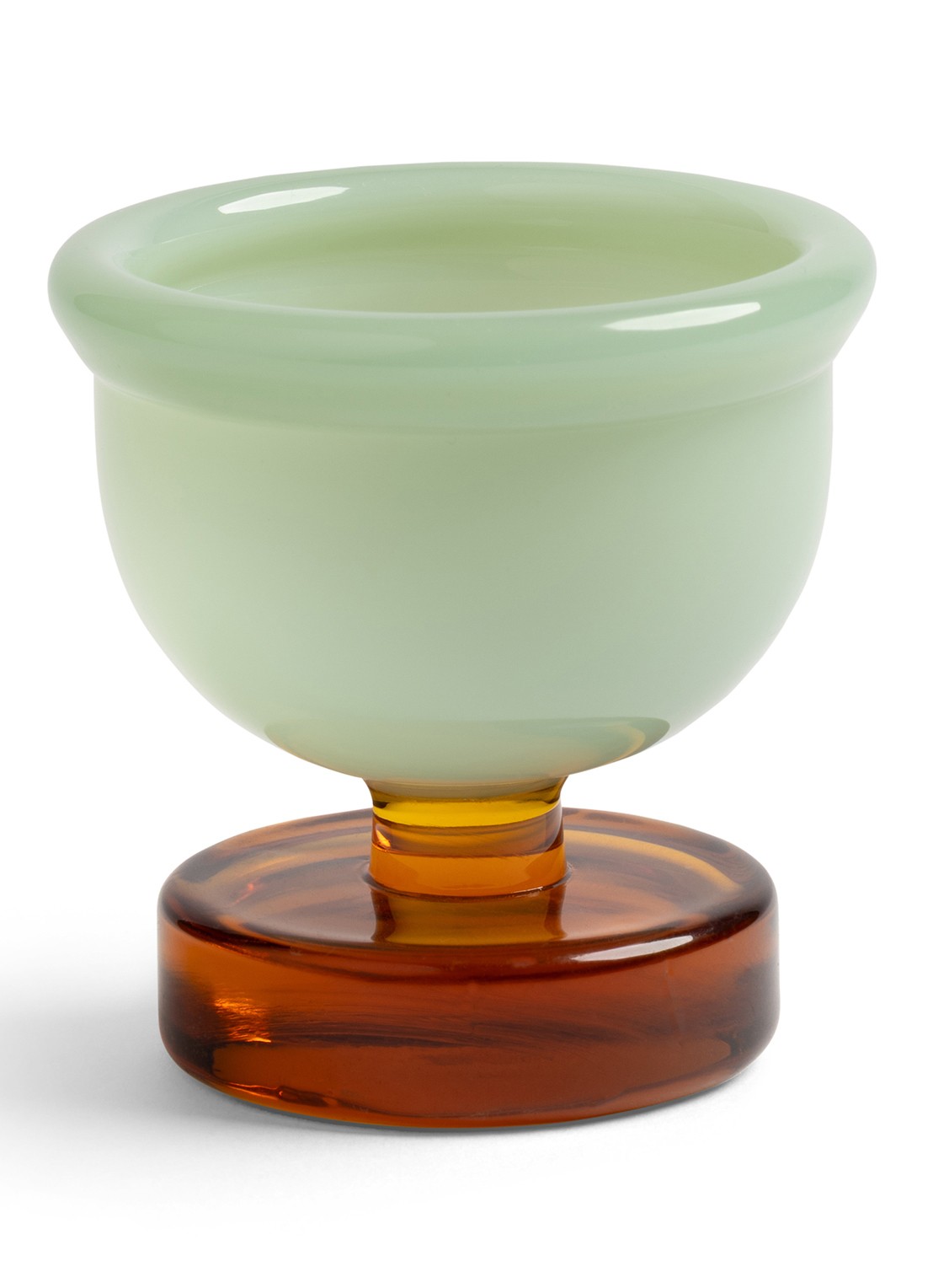 &Klevering Cantine eierdop 5,5 cm set van 2 - voorkant 4 turquoise