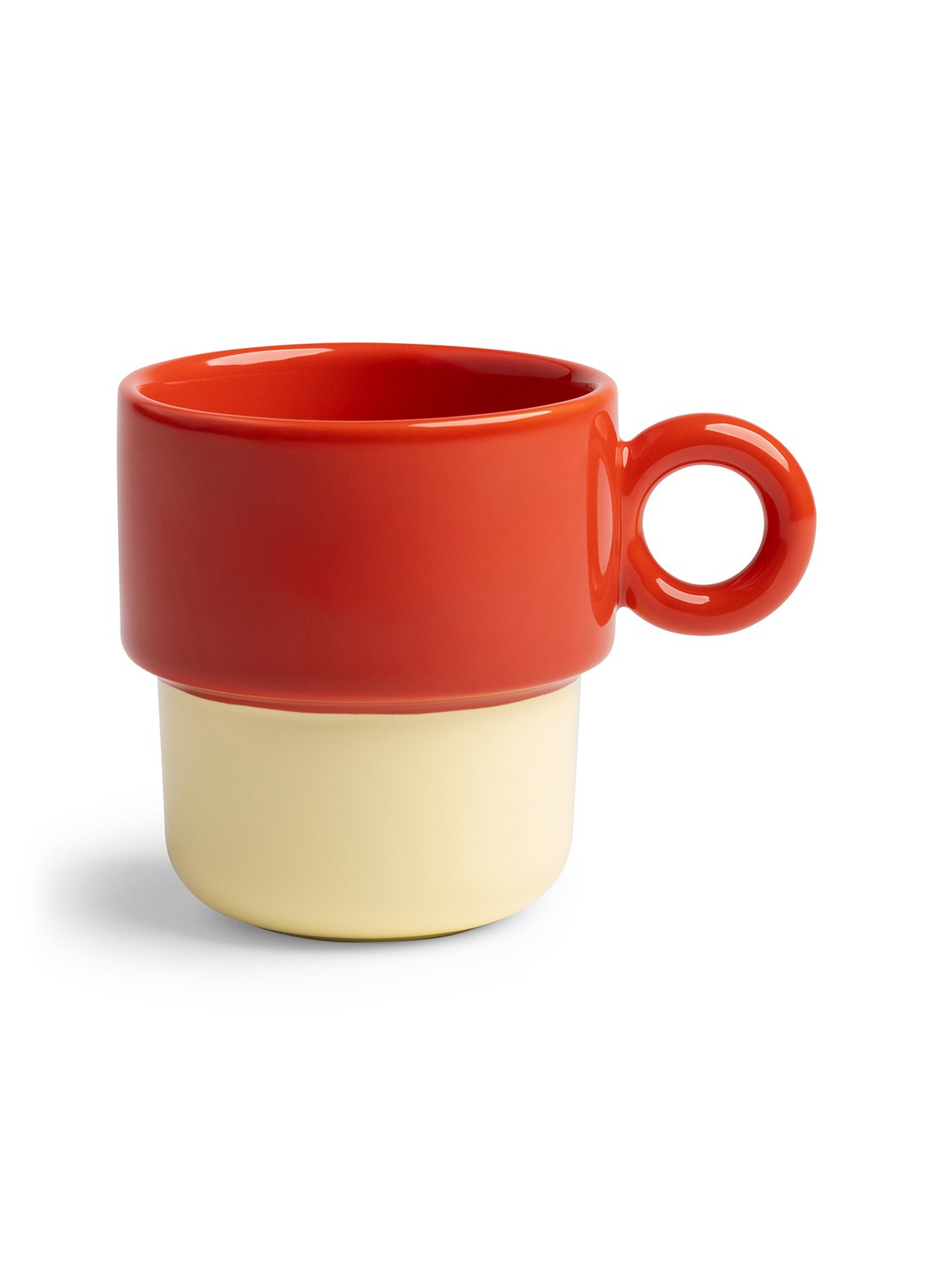 &Klevering Chiquito kopje 20 cl set van 2 - voorkant 3 rood
