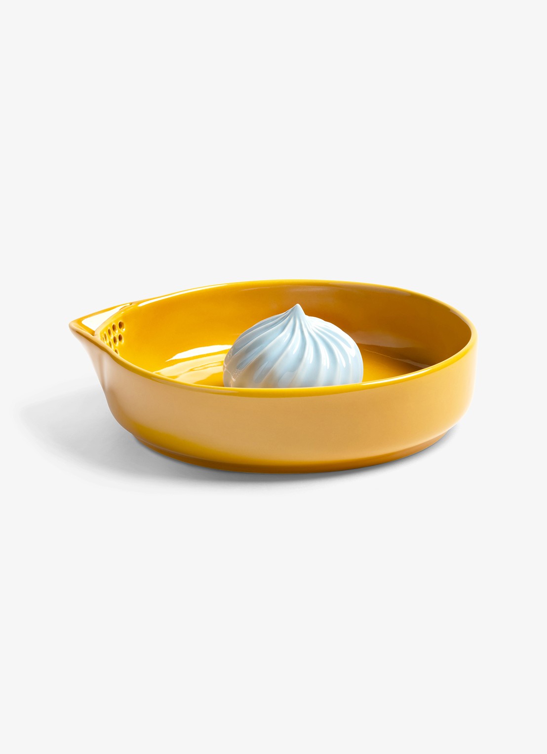 &Klevering Citruspers pudding yellow - voorkant geel