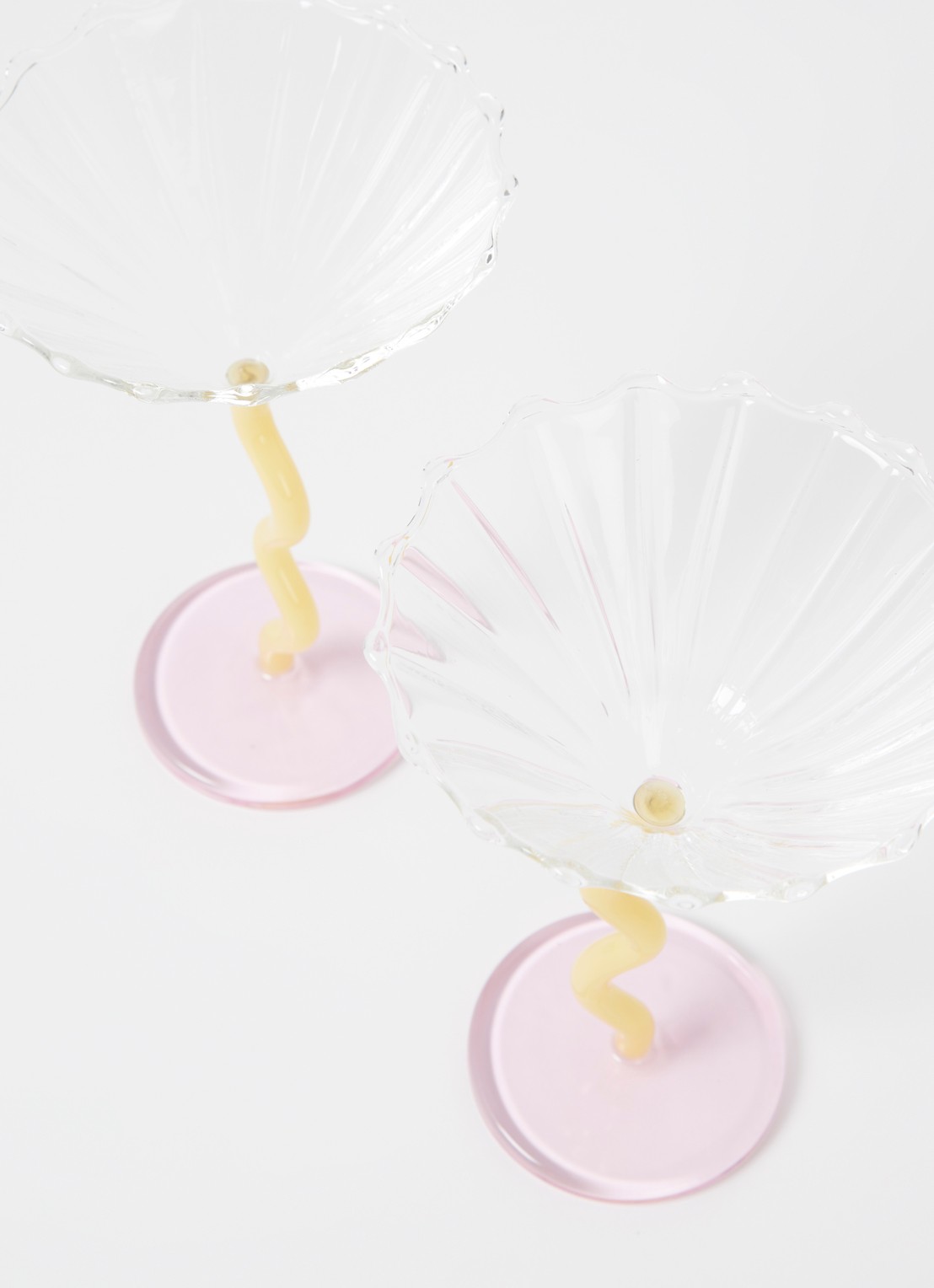 &Klevering Curve Coupe 15 cl set van 2 - detail 2 multicolor