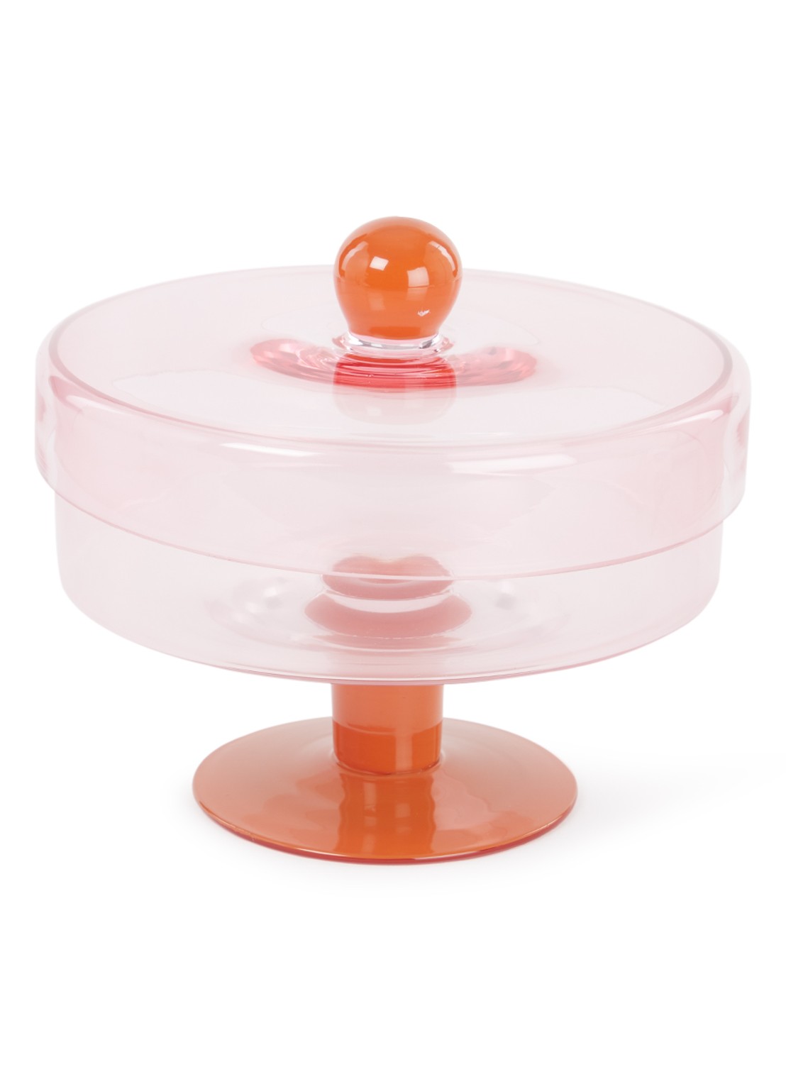 &Klevering Duo stolp 22 cm - voorkant koraal