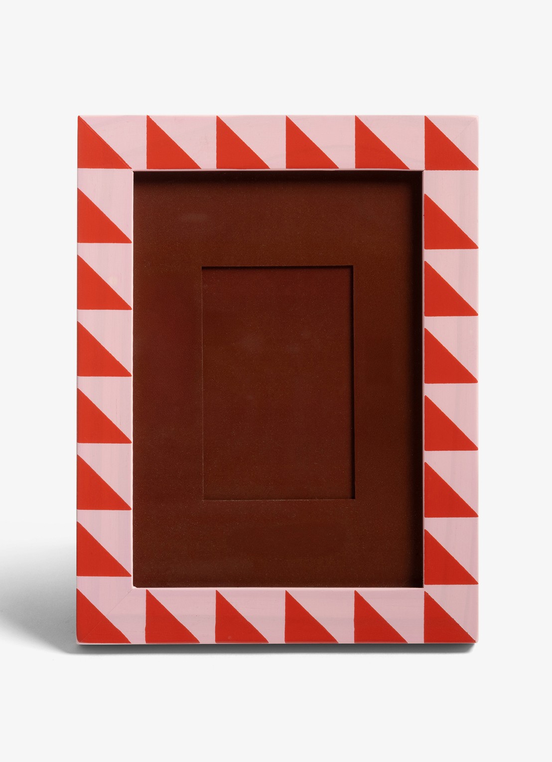 &Klevering Fotolijst met patroon 19 x 14.5 cm  - voorkant 2 roze
