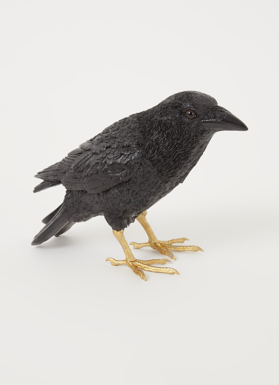 &Klevering Sparrow spaarpot 14,5 cm - voorkant 2 zwart
