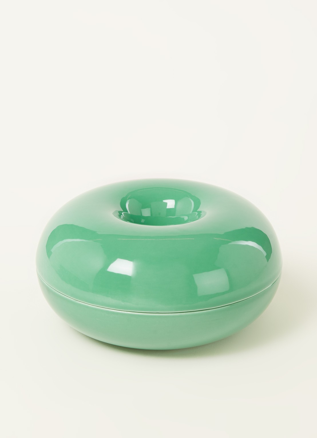 &Klevering Torus opbergbox 14 cm - voorkant 3 groen