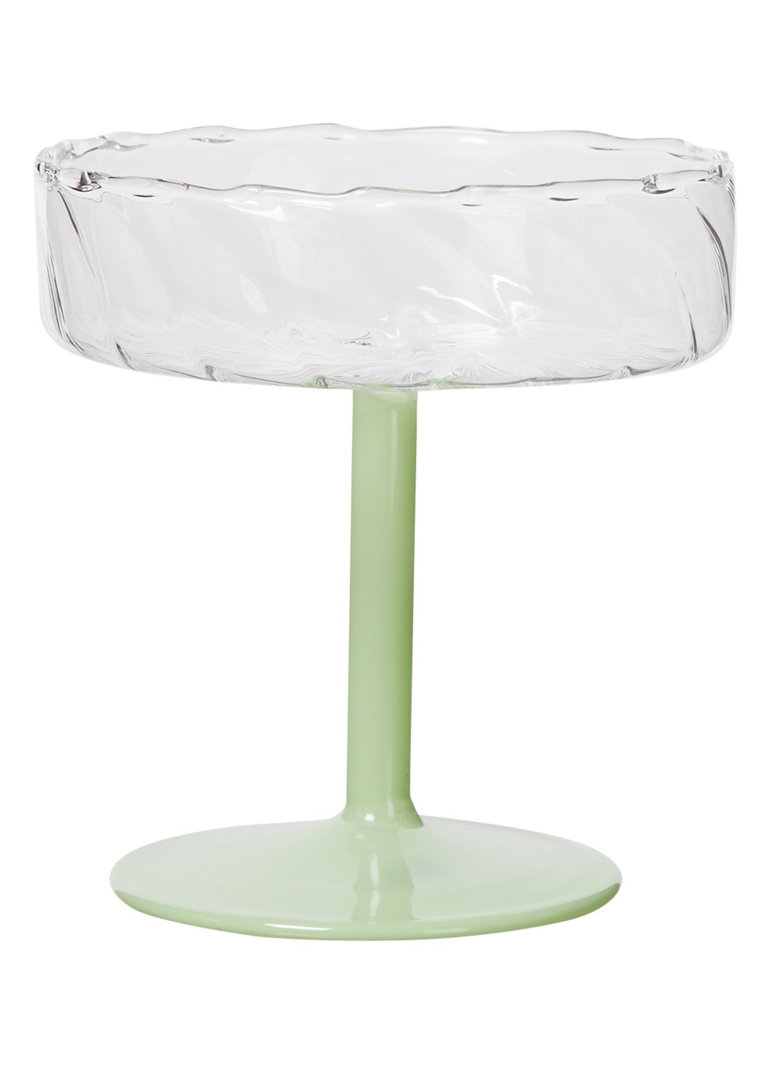 &Klevering Twirl coupe 20 cl set van 2 - voorkant mint