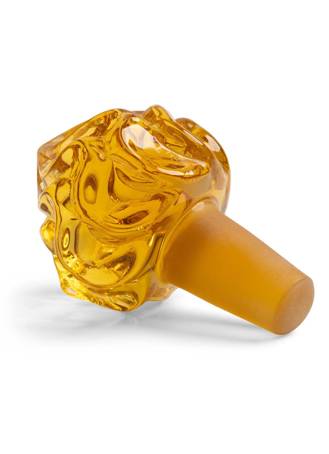 &Klevering Whip wijnstopper  - voorkant 2 oranjebruin