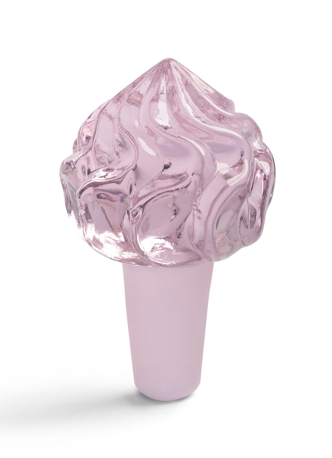 &Klevering Whip wijnstopper  - voorkant roze
