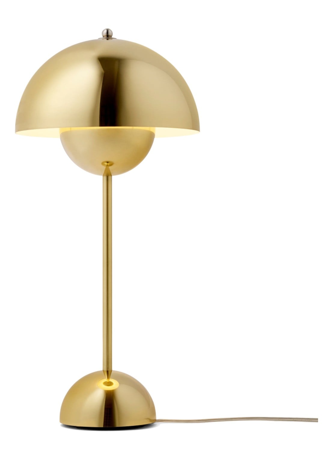 &tradition FlowerPot VP3 tafellamp - voorkant goud