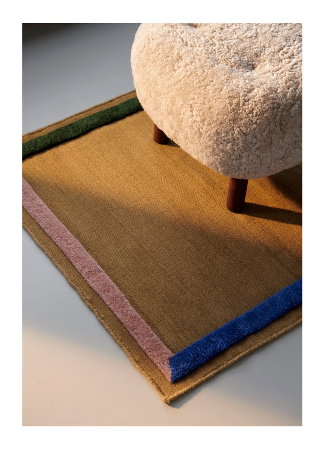 &Tradition Framed AP13 vloerkleed 140 x 90 cm - voorkant 2 camel