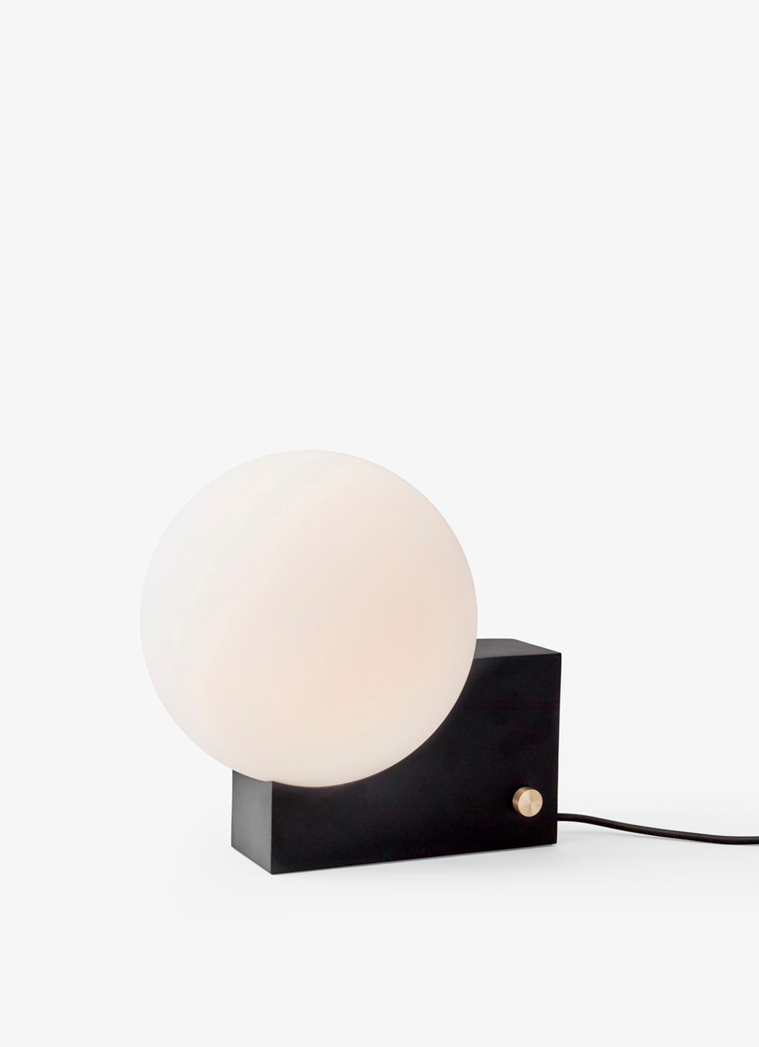 &Tradition Journey SHY1 tafel-/wandlamp 24 cm - voorkant zwart