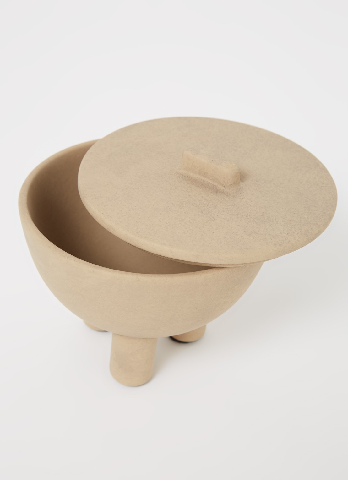 101 Copenhagen Duck Medio opbergpot 10 cm - detail 3 beige