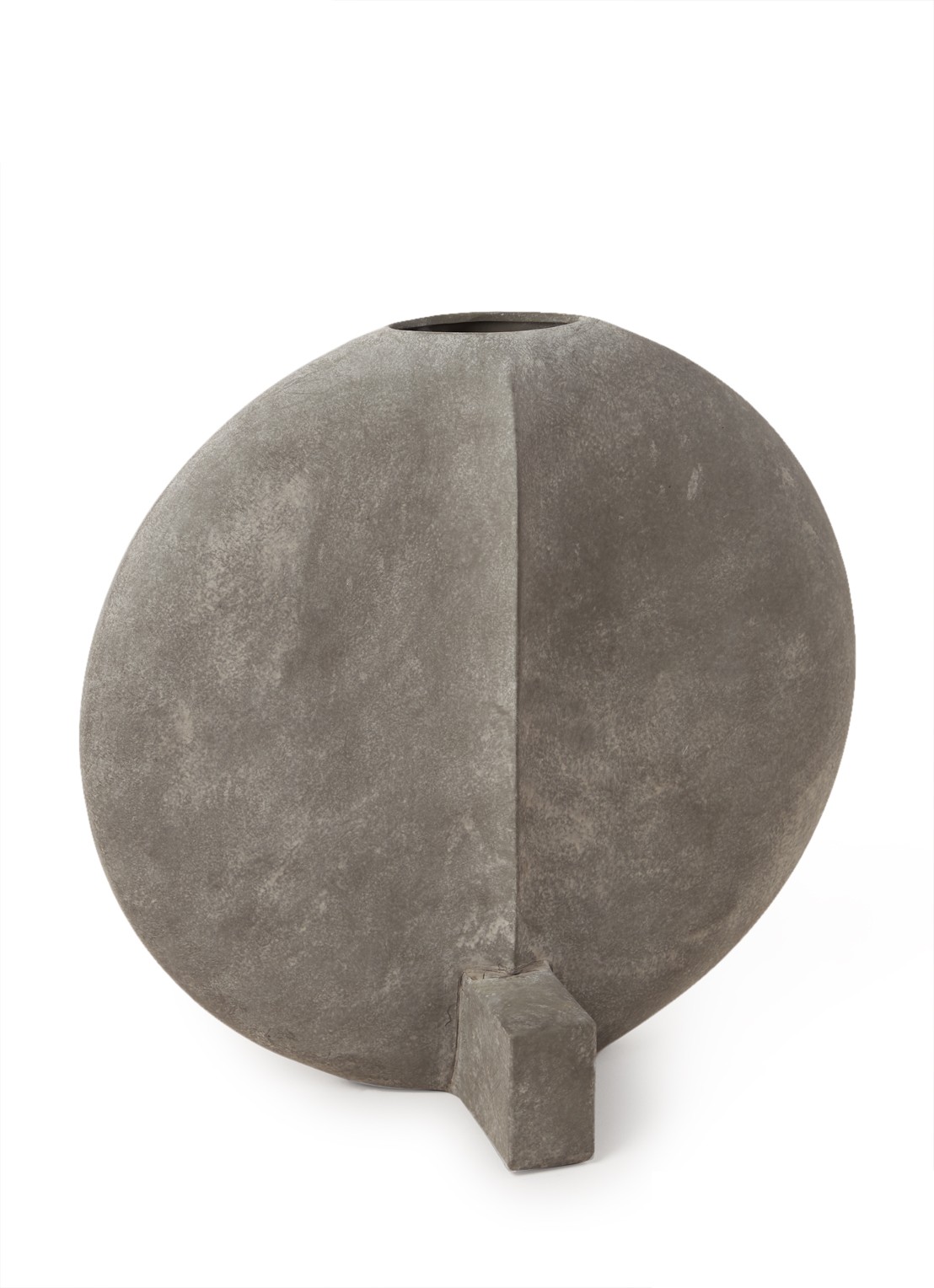 101 Copenhagen Guggenheim Big vaas 43 cm - voorkant donkergrijs