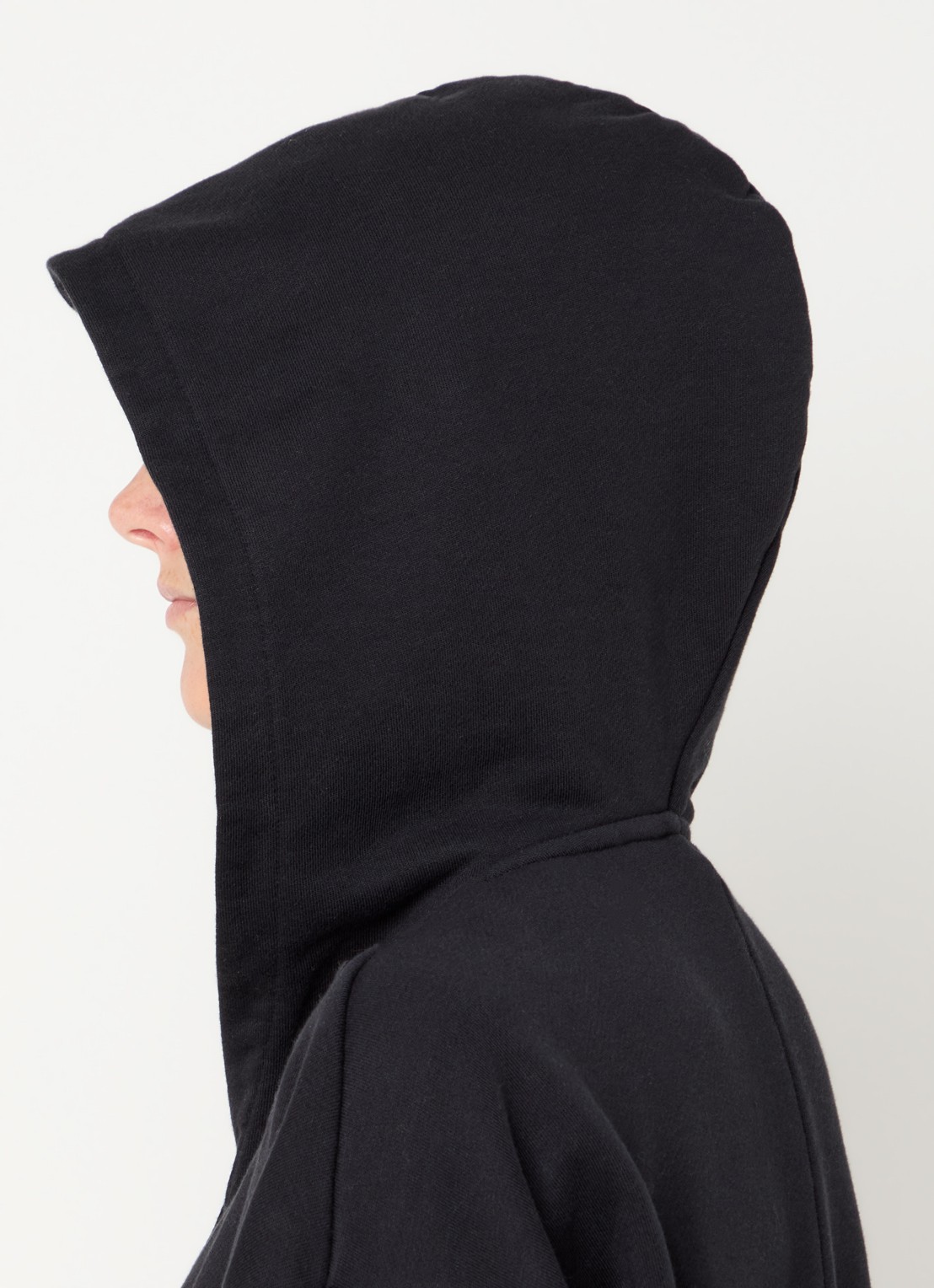 10DAYS Hoodie met capuchon - detail 4 zwart