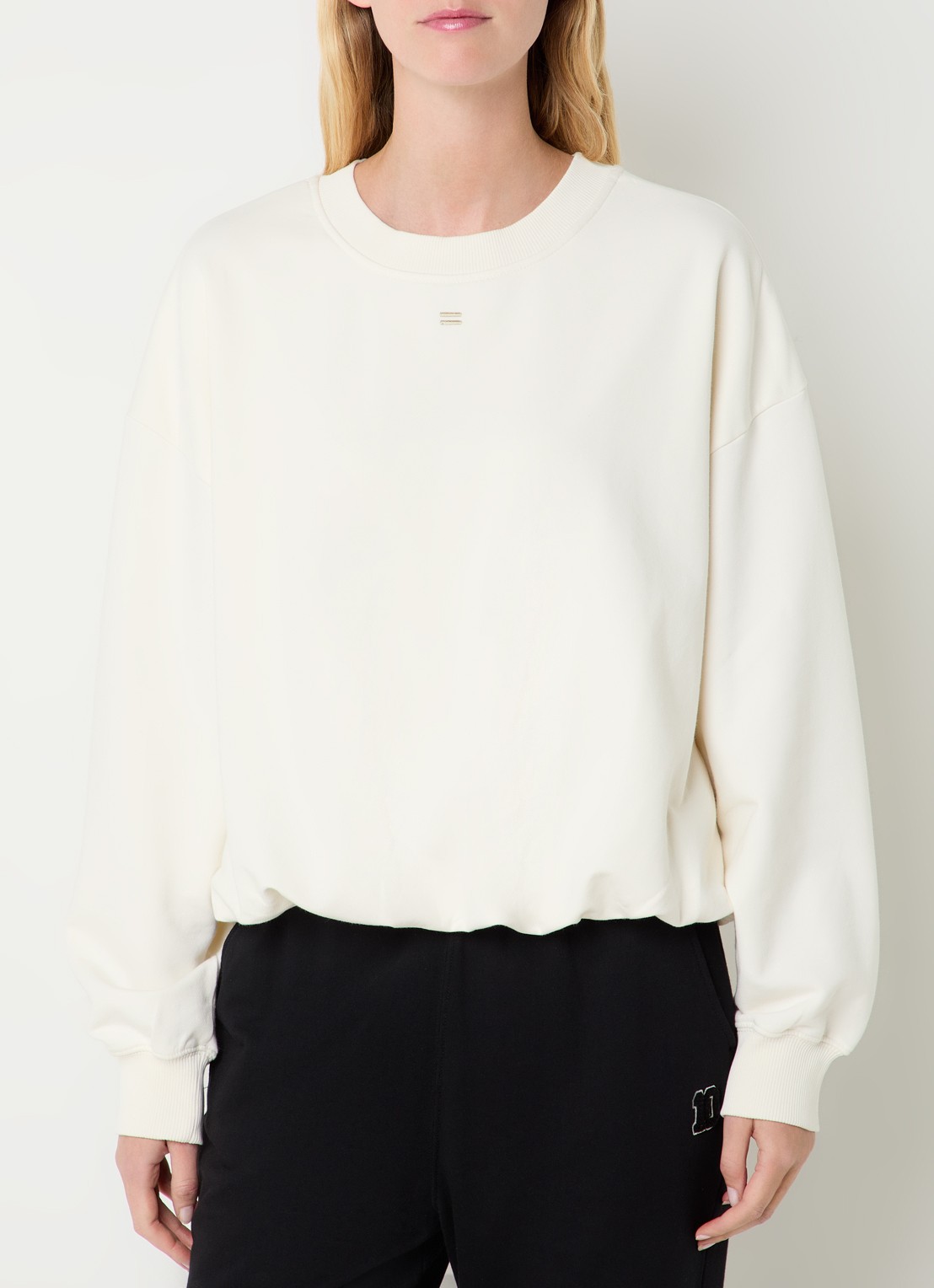 10DAYS Sweater met borduring - achterkant 3 creme