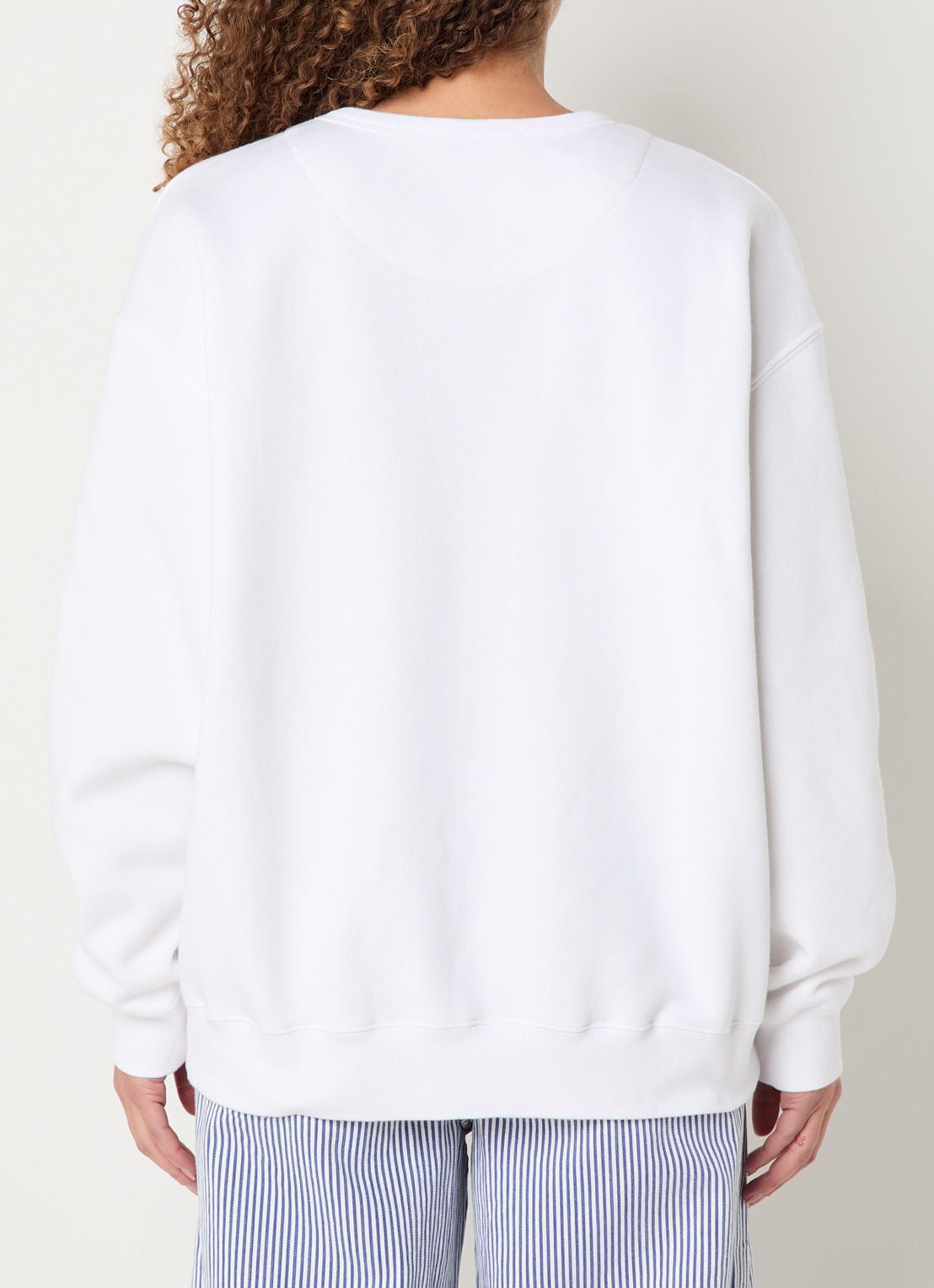 10DAYS Sweater met print - achterkant 4 wit