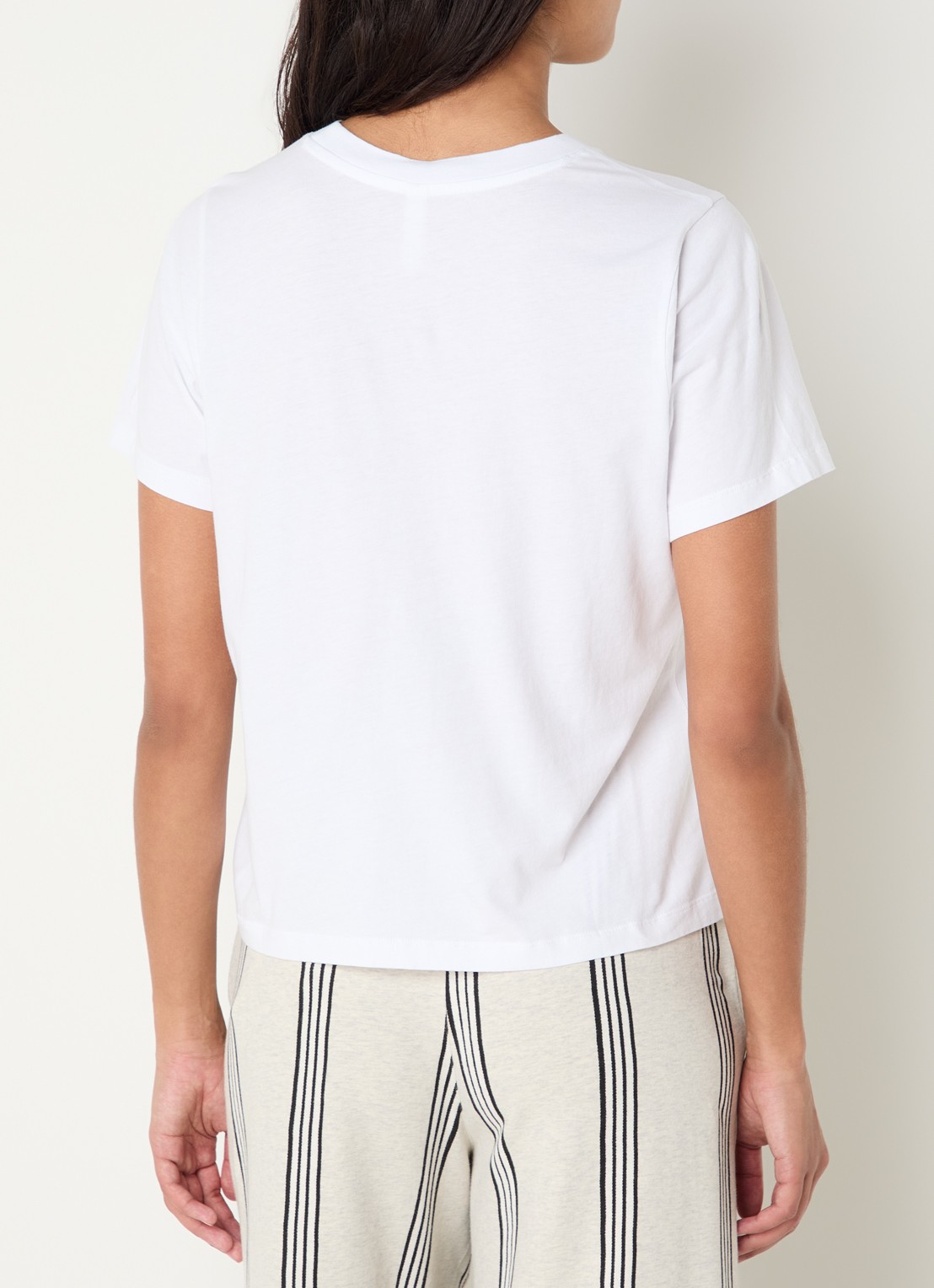 10DAYS T-shirt met print - achterkant 3 wit