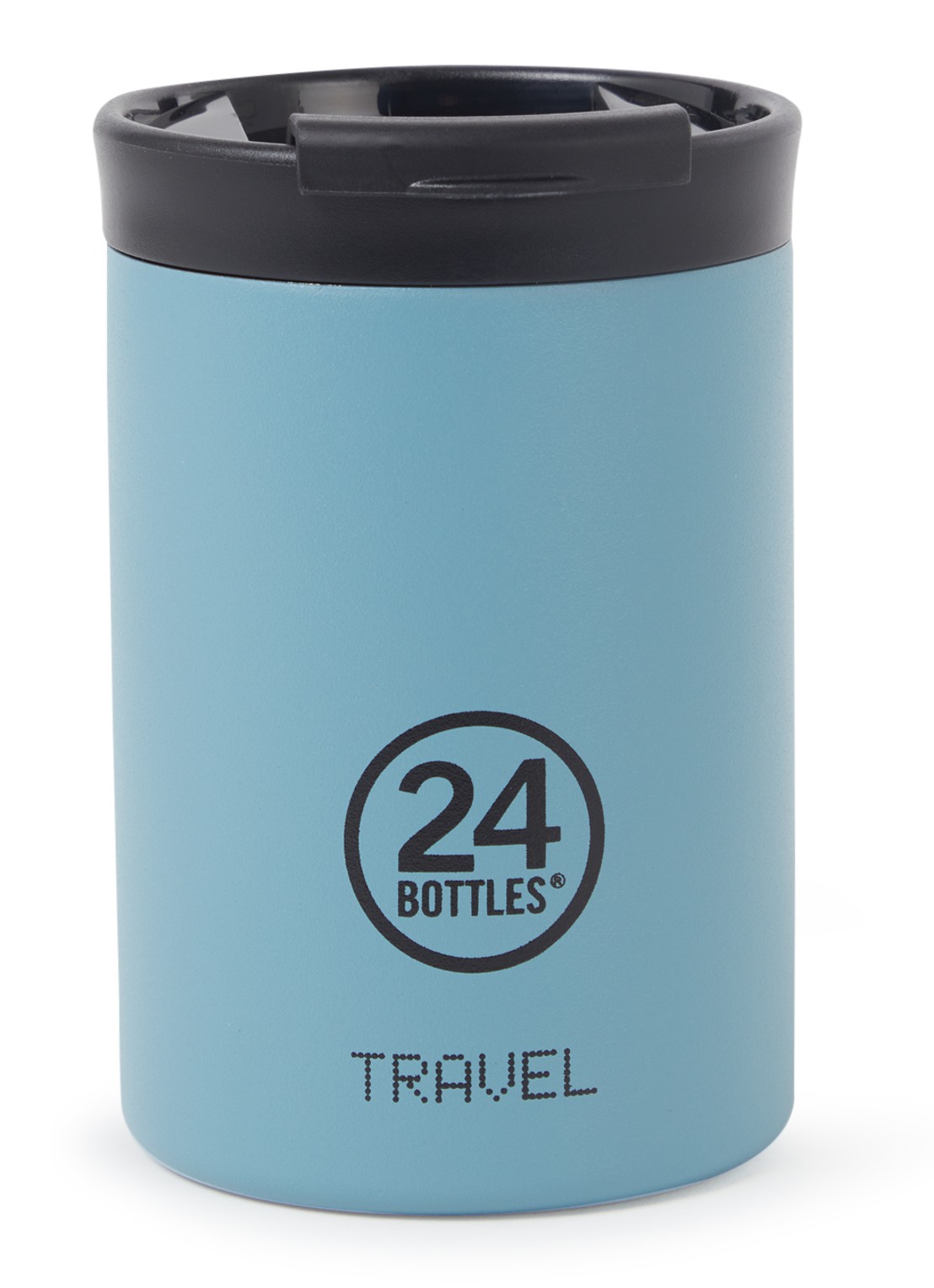 24Bottles Travel Tumbler thermosbeker 35 cl - voorkant blauw