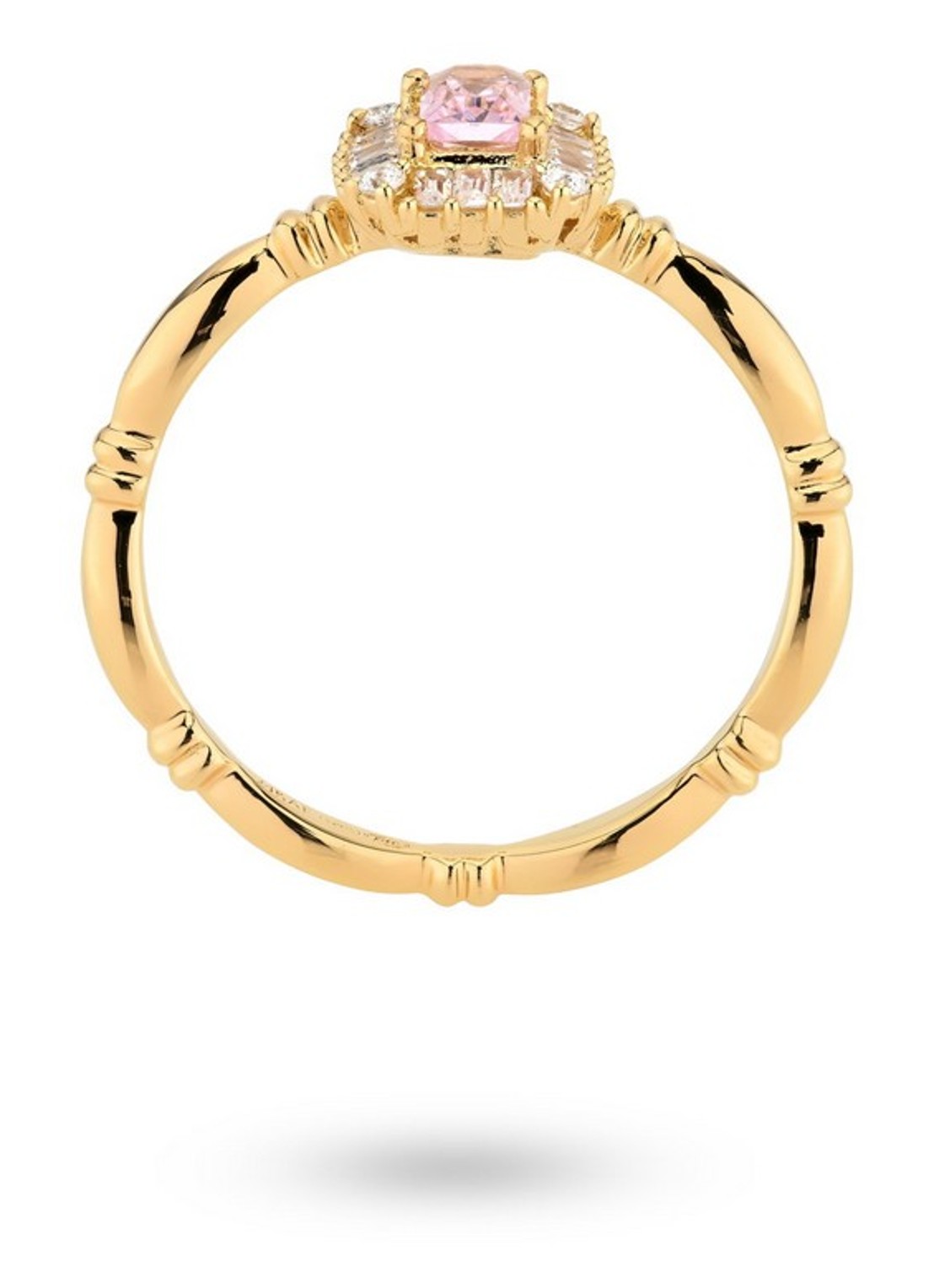 24Kae Ring verguld 124130Y - detail 4 goud