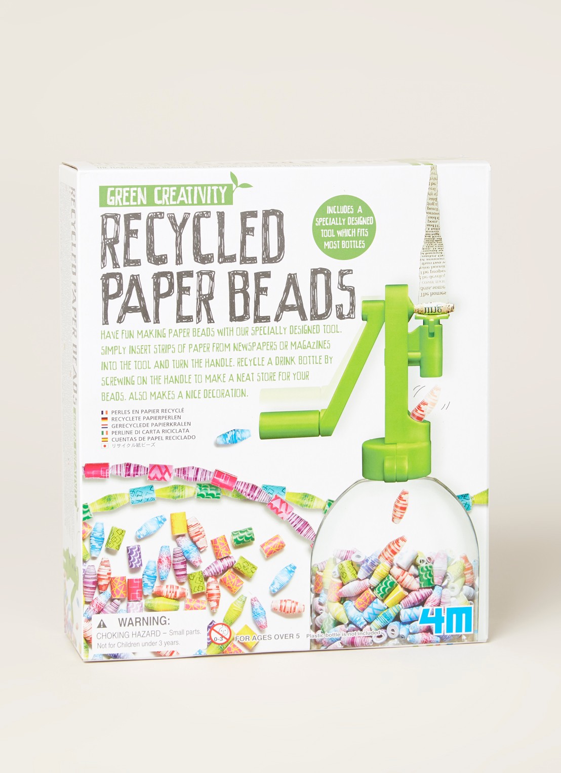 4M Recycle papier kralen kit - voorkant 2 undefined