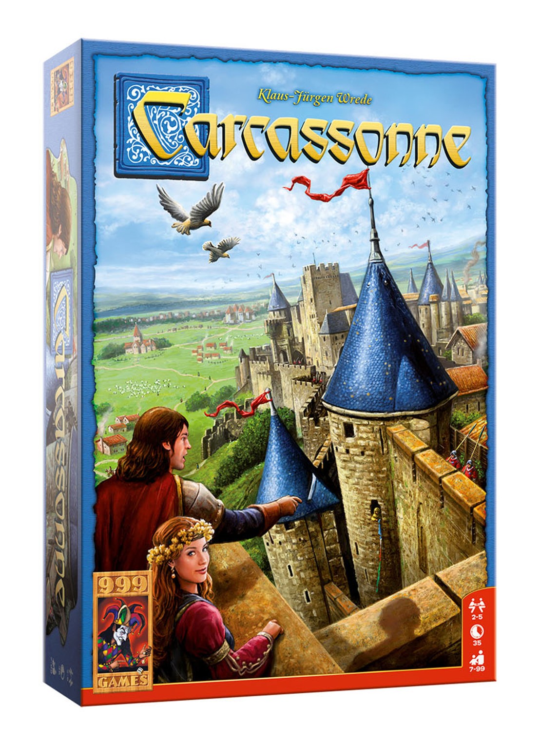999 Games Carcassonne - voorkant 3 undefined