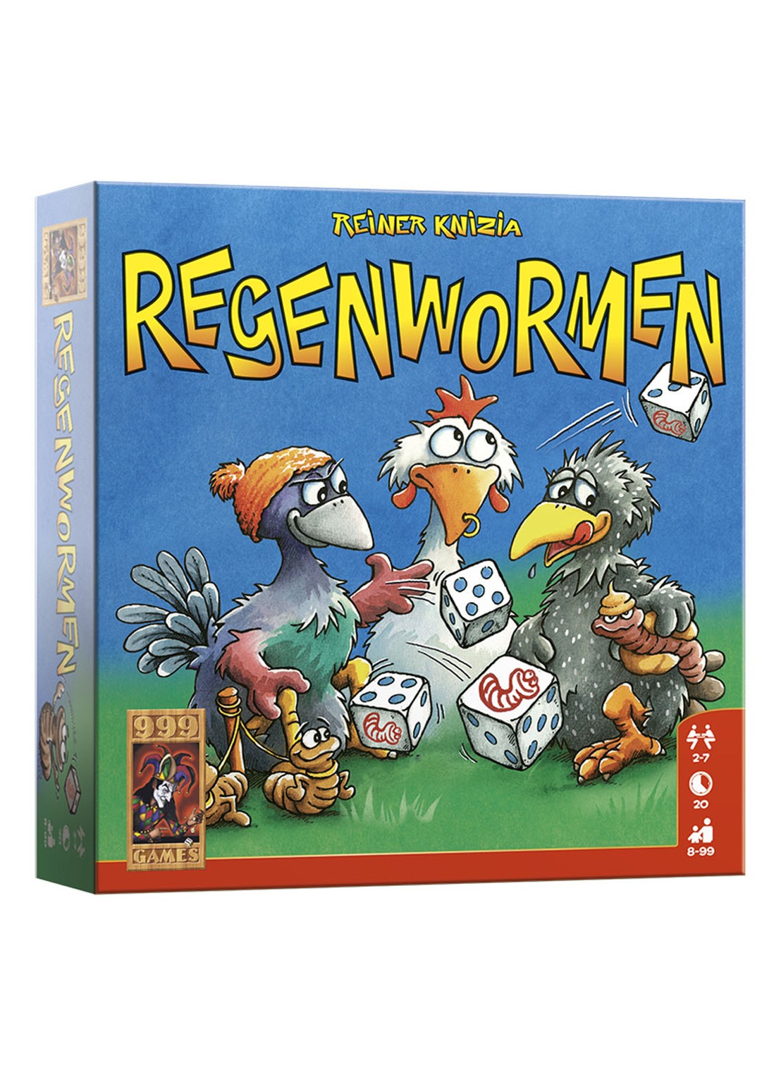 999 Games Regenwormen - voorkant undefined