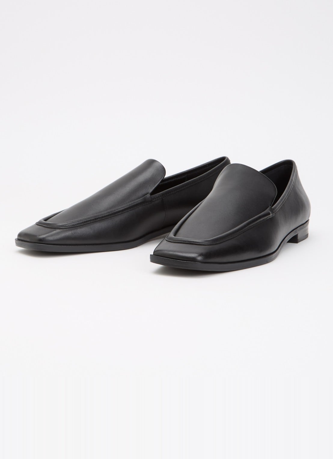 A.EMERY The Lane loafer van leer - detail 3 zwart