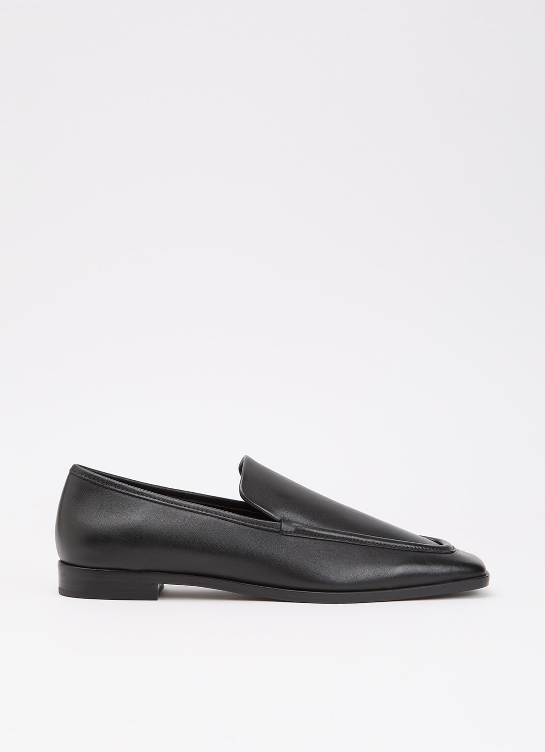 A.EMERY The Lane loafer van leer - voorkant 2 zwart