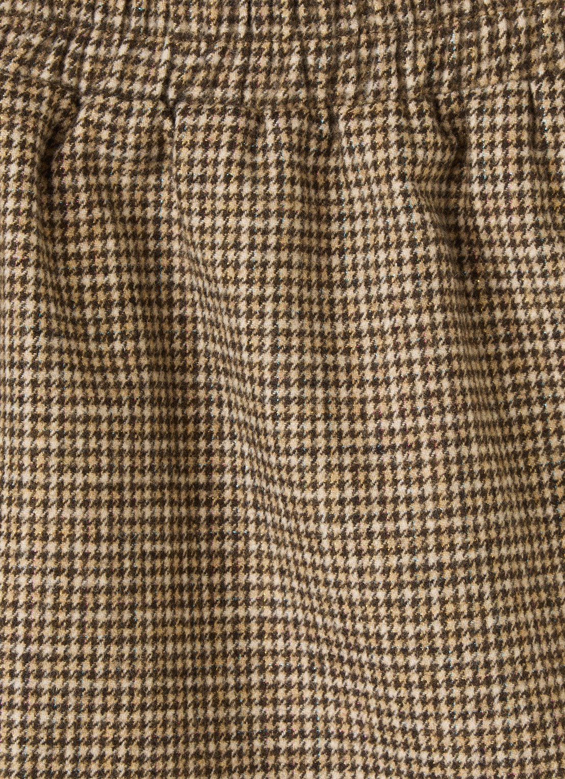 Aaiko Lomay rok in wolblend - detail 3 beige