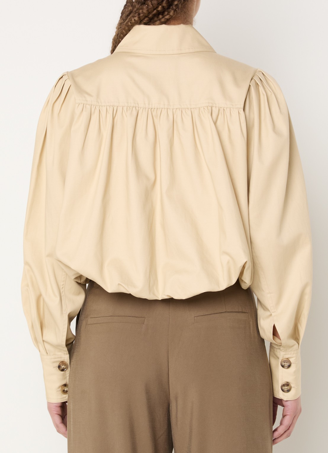Aaiko Yuki jack met ballonmouw - achterkant 4 beige