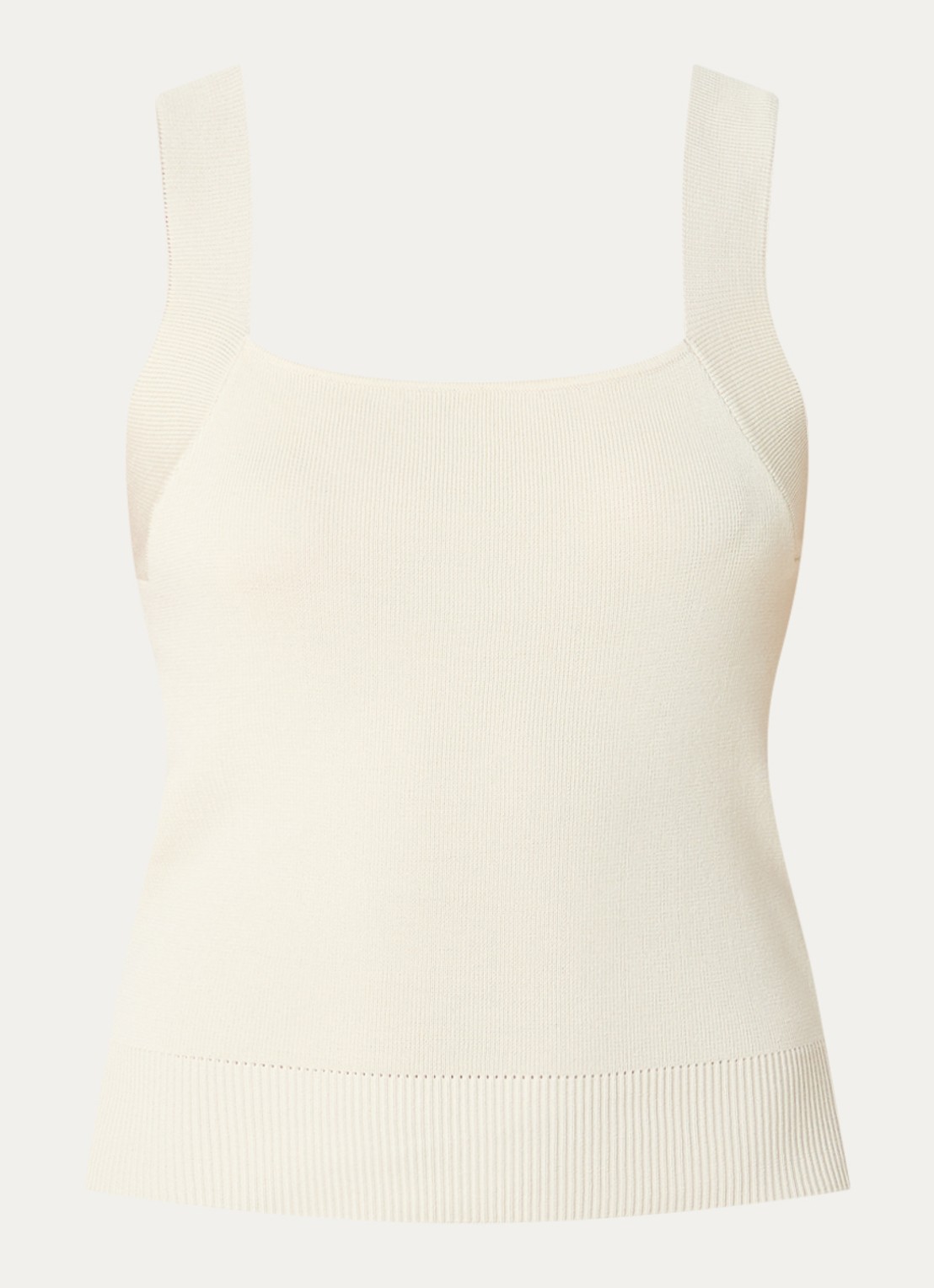 Aaiko Zena top met stretch - voorkant creme
