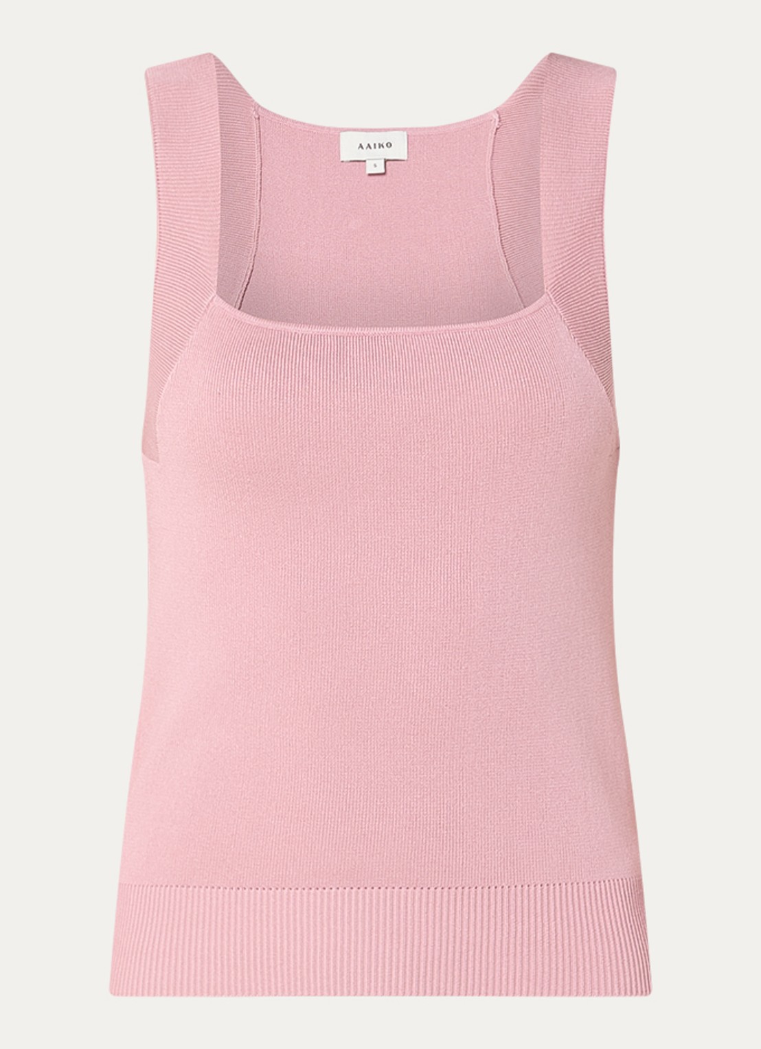 Aaiko Zena top met stretch - voorkant oudroze