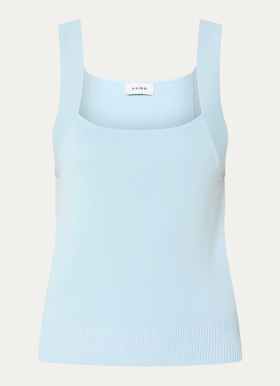 Aaiko Zena top met stretch - voorkant 2 blauw