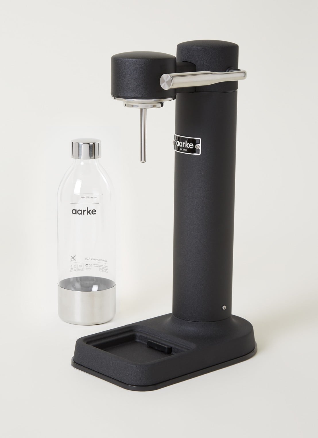 Aarke Carbonator 3 bruiswatertoestel - voorkant 5 zwart