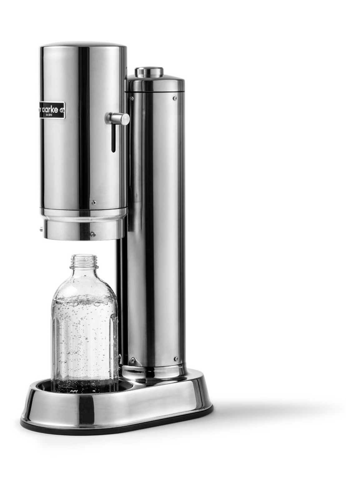 Aarke Carbonator Pro bruiswatertoestel - detail 2 roestvrijstaal