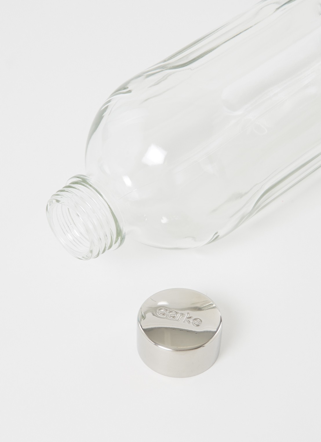 Aarke Glass bottle PRO drinkfles 700 ml - voorkant 3 transparant