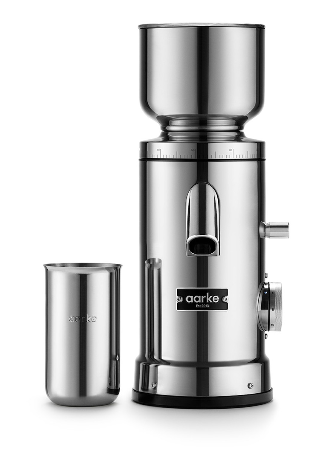 Aarke Koffiemolen - voorkant 5 metallic