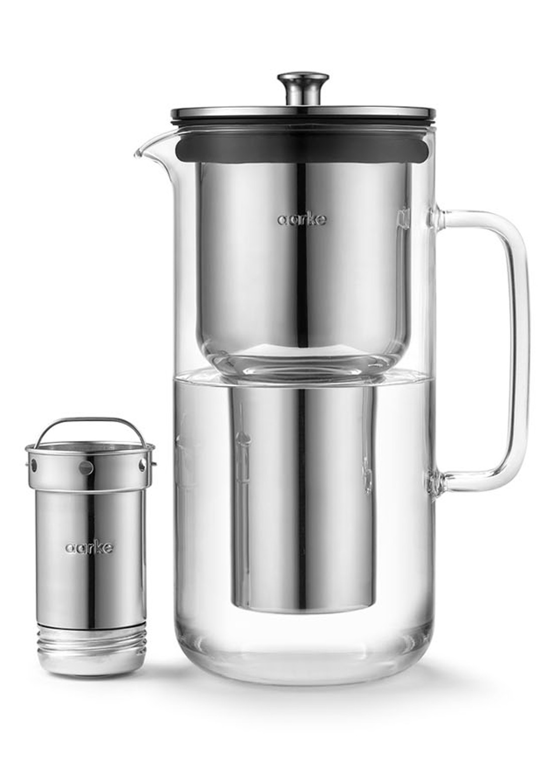 Aarke Purifier waterfilter - detail 3 transparant