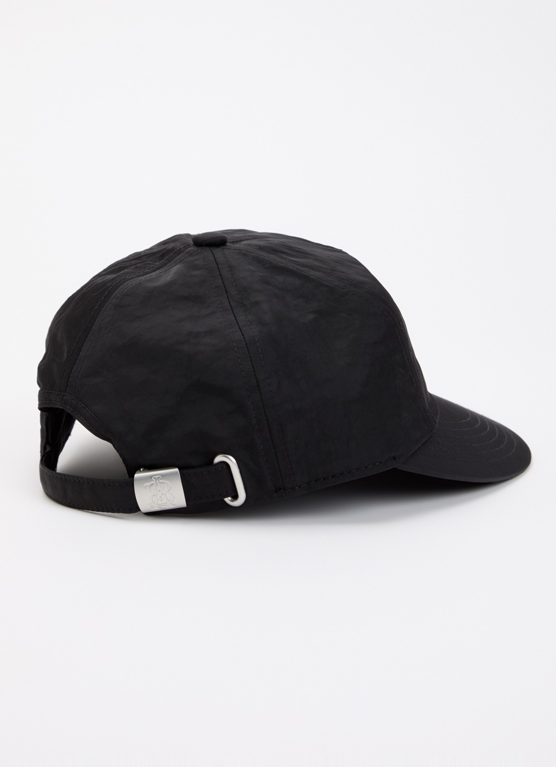 about:blank Box pet met logo - detail zwart