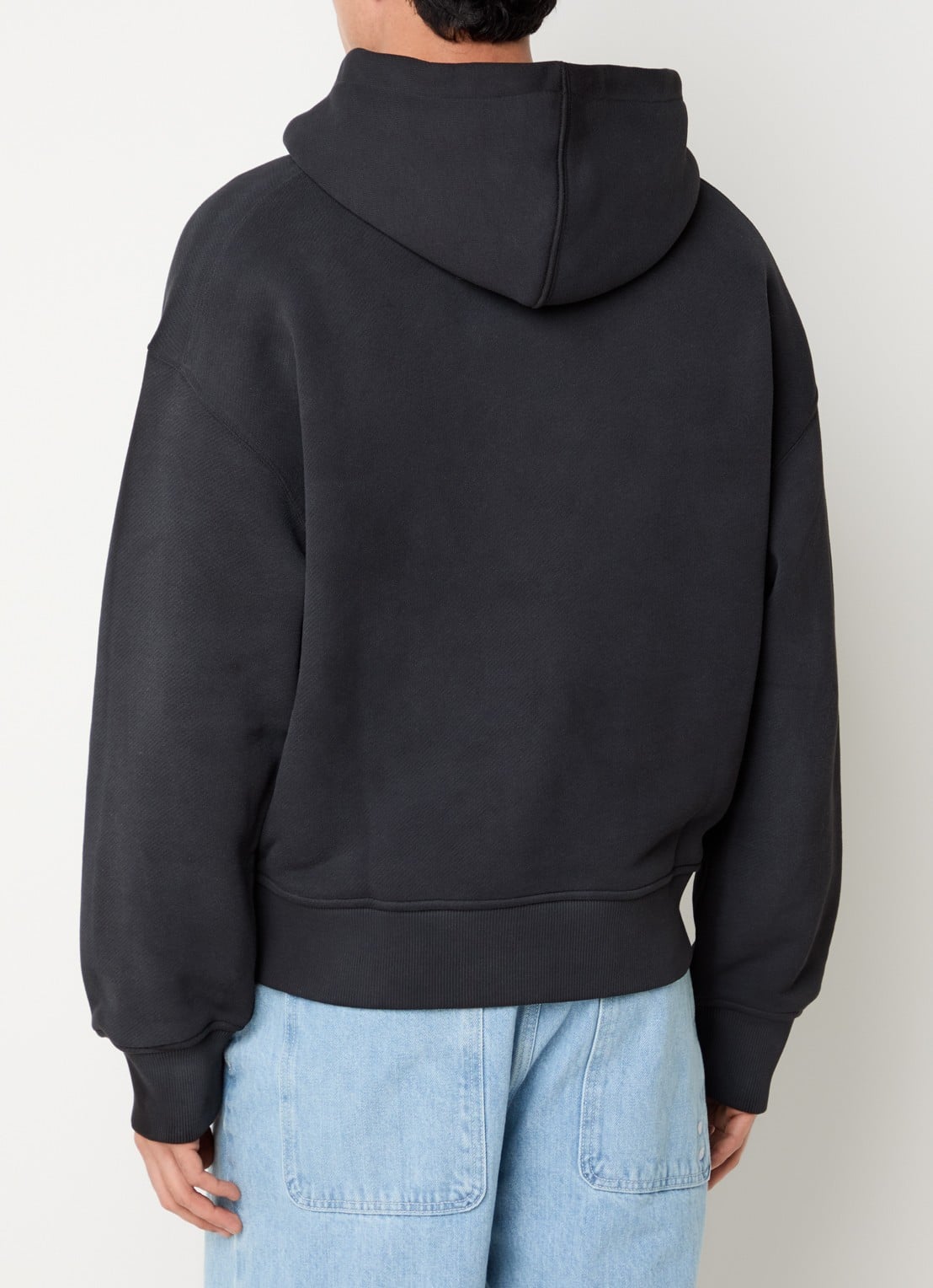 about:blank Garcon hoodie met logoprint - achterkant 5 antraciet