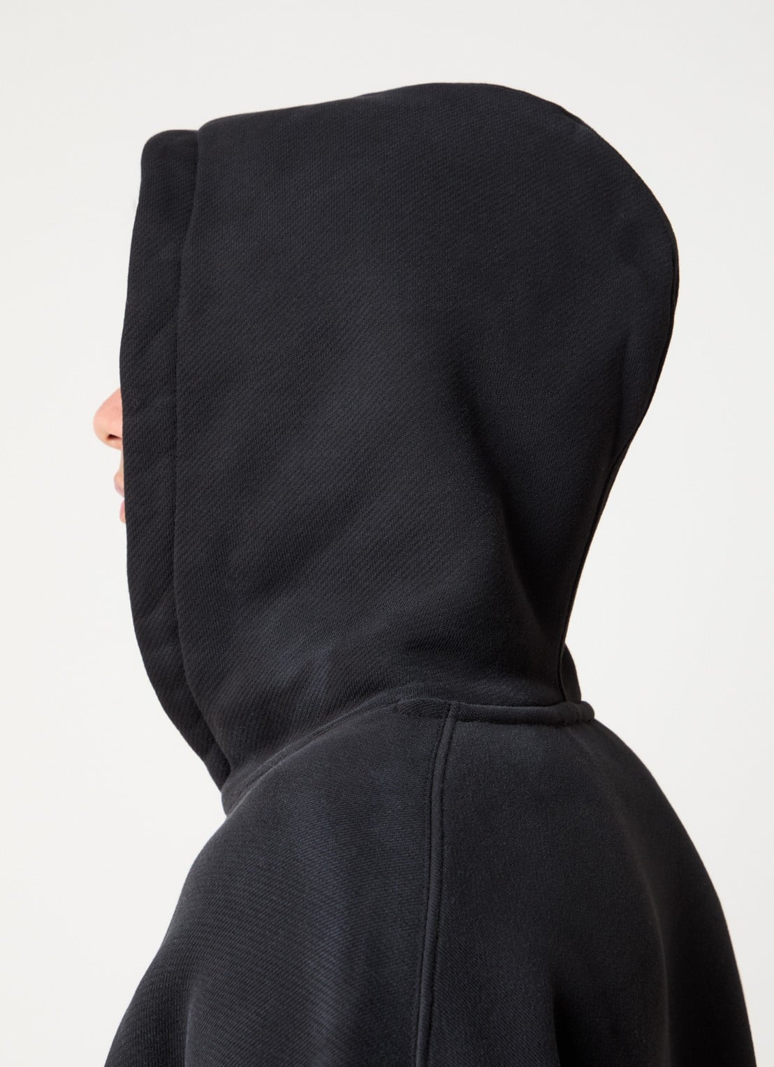 about:blank Garcon hoodie met logoprint - detail 4 antraciet